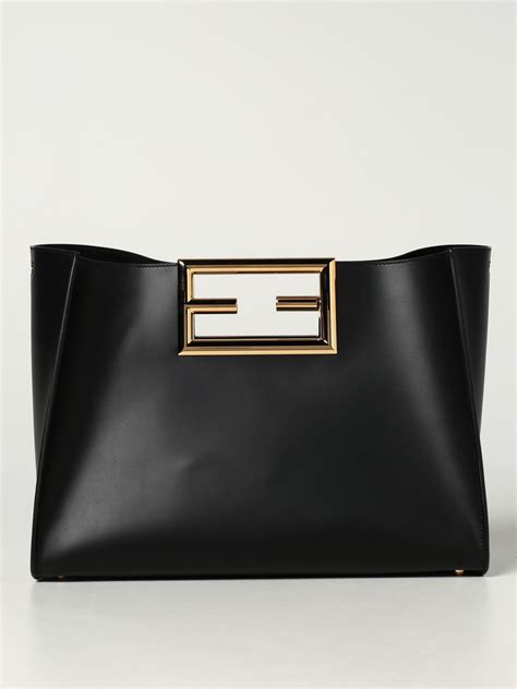 borse fendi nera|borse in pelle donna.